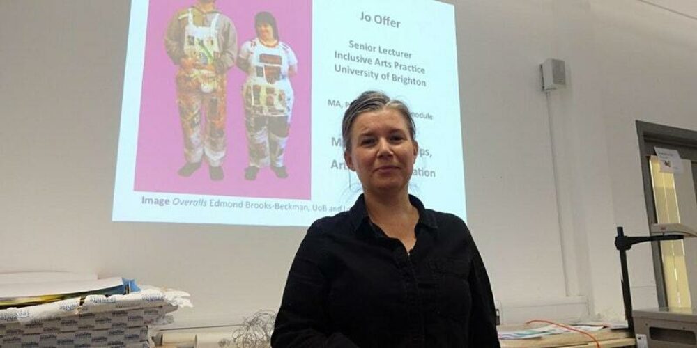 Jo Offer artist talk