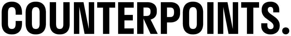 Counterpoints Arts CMYK BLACK logo